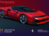 Ferrari la Timișoara. Test drive-uri exclusive și un concert cu premieră mondială